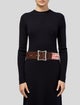 Barney's New York Wide Leather Waist Belt