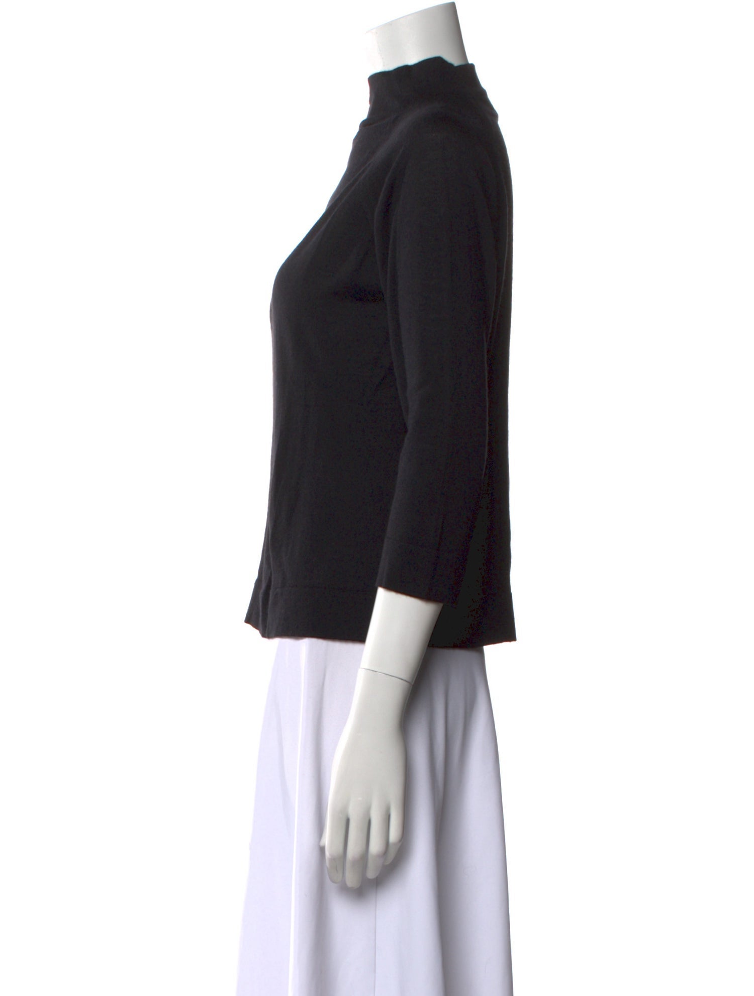 Barney's New York Silk Turtleneck Sweater