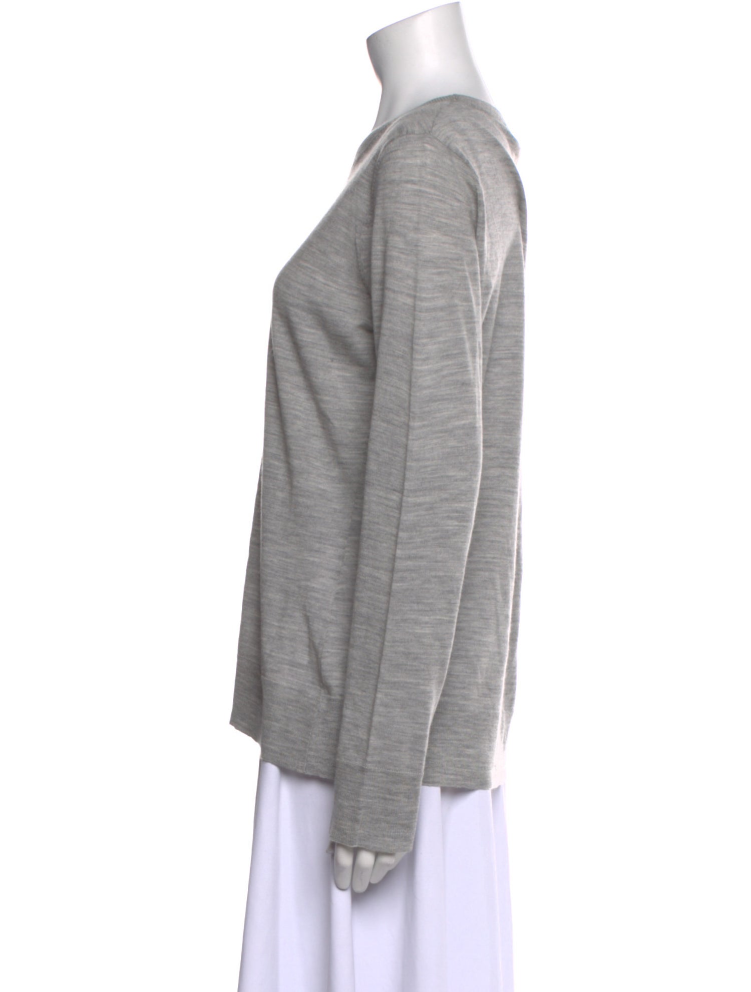 Barney's New York Wool Scoop Neck Sweater w/ Tags