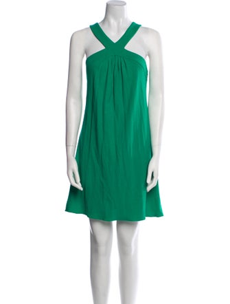 Barney's New York Halterneck Mini Dress
