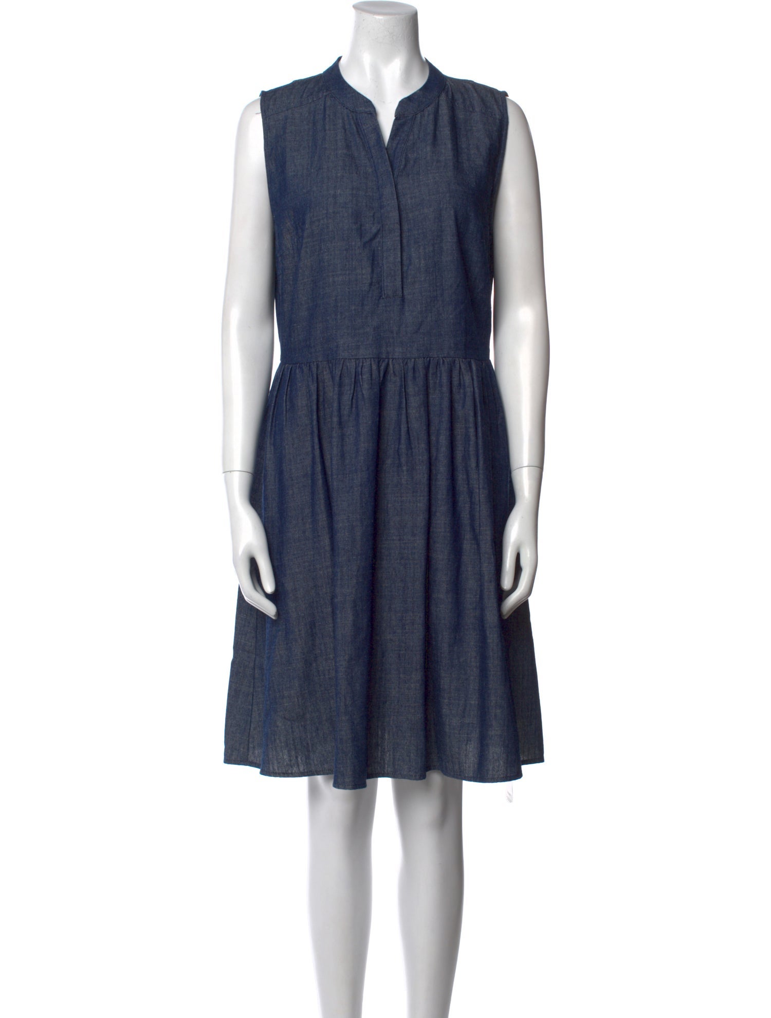 Barney's New York V-Neck Knee-Length Dress