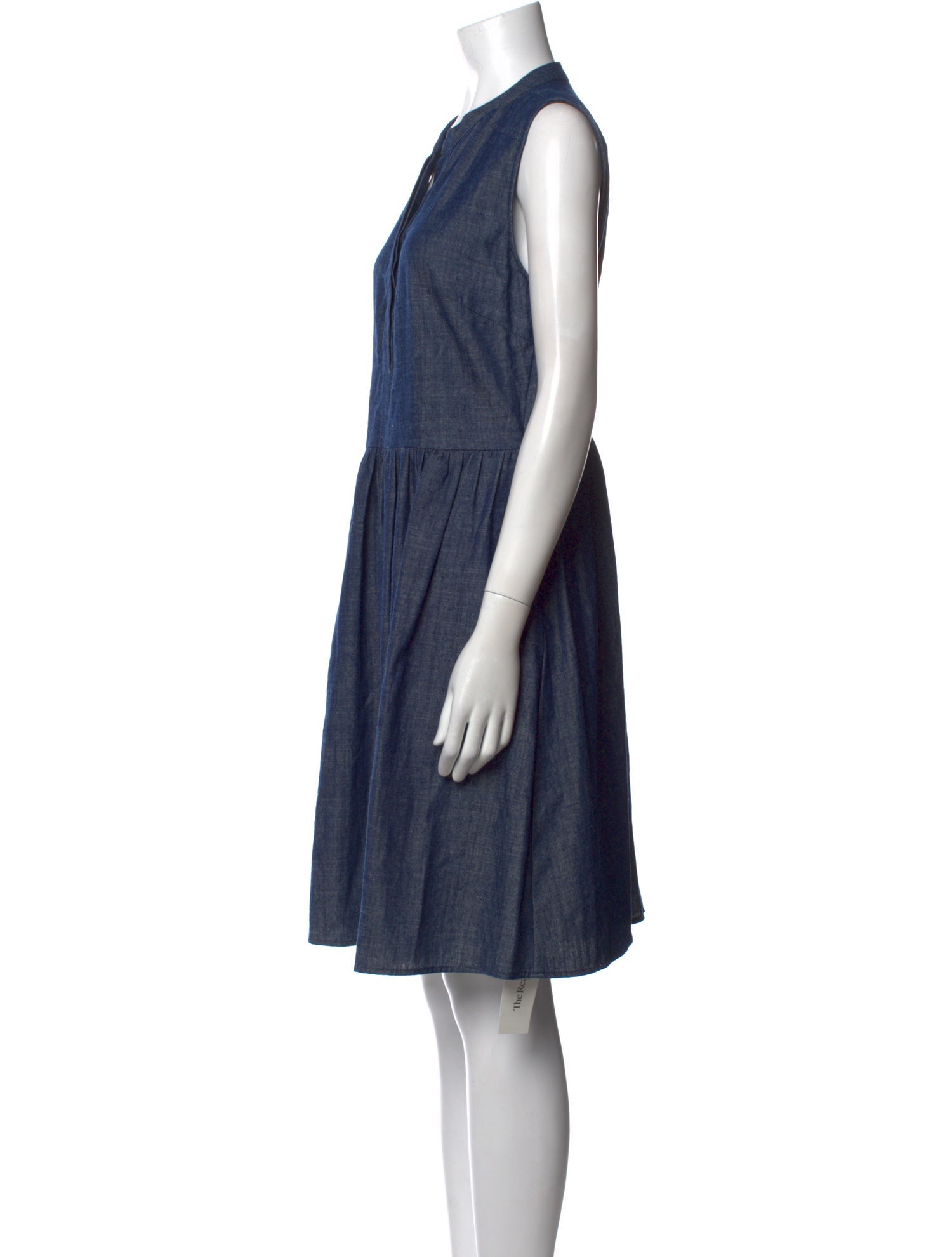 Barney's New York V-Neck Knee-Length Dress
