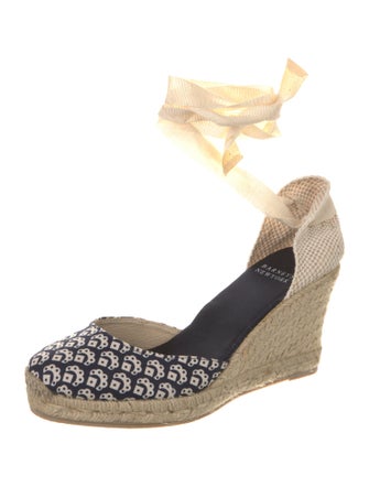 Barney's New York Printed D'Orsay Pumps