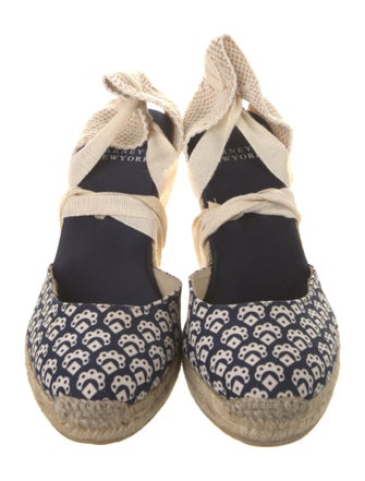 Barney's New York Printed D'Orsay Pumps