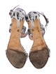 Barney's New York Leather Printed Sandals