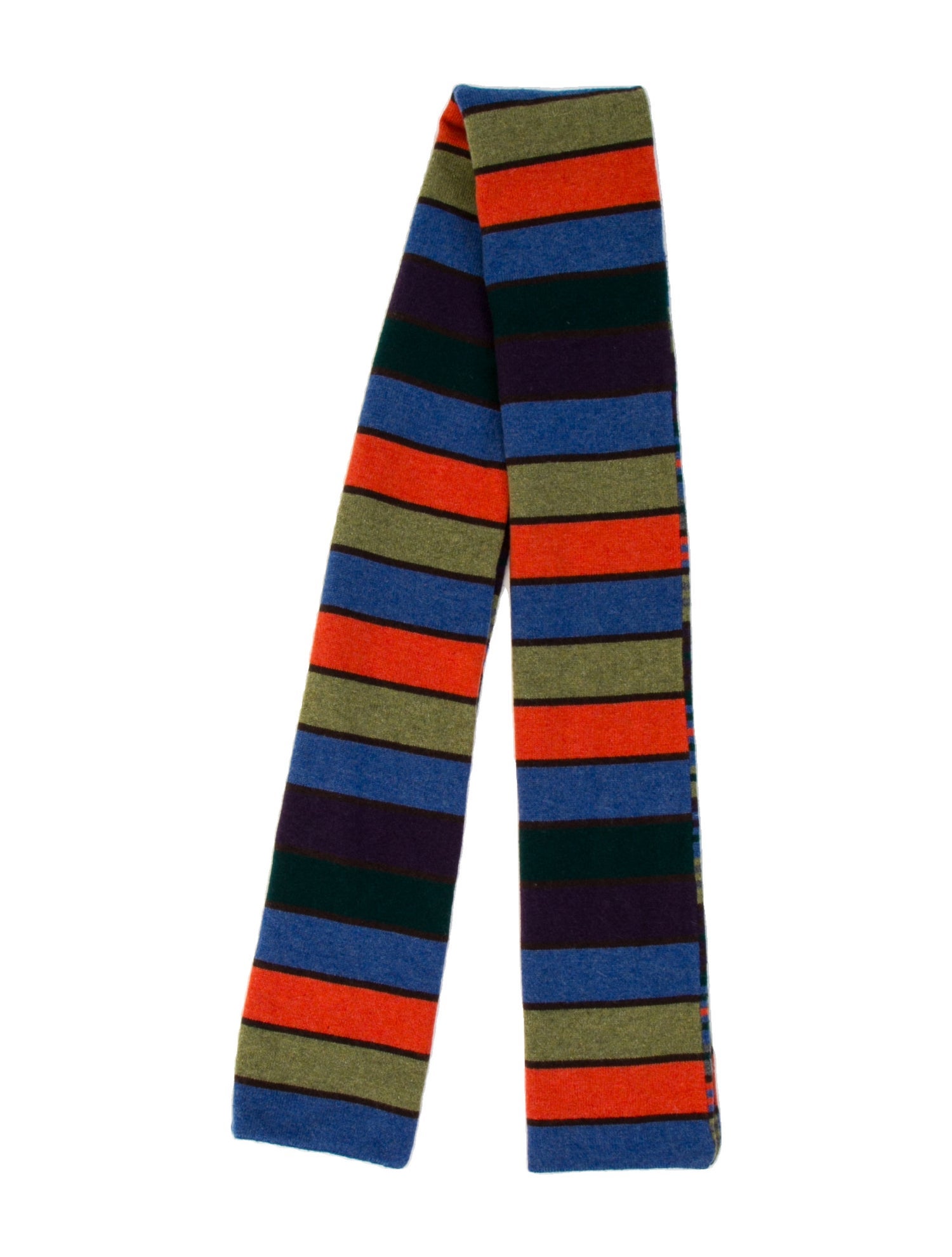 Barney's New York Cashmere Striped Scarf
