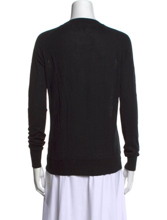 Barney's New York Animal Print Crew Neck Sweatshirt