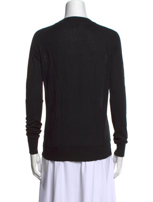 Barney's New York Animal Print Crew Neck Sweatshirt