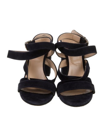 Barney's New York Suede Gladiator Sandals