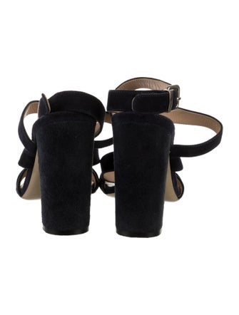 Barney's New York Suede Gladiator Sandals