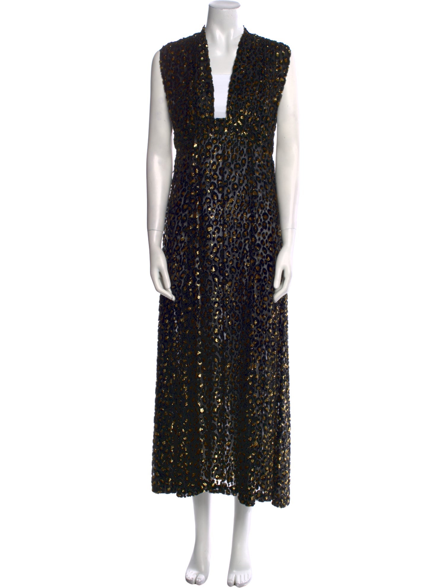 Barney's New York Silk Long Dress