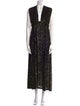Barney's New York Silk Long Dress