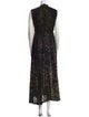 Barney's New York Silk Long Dress
