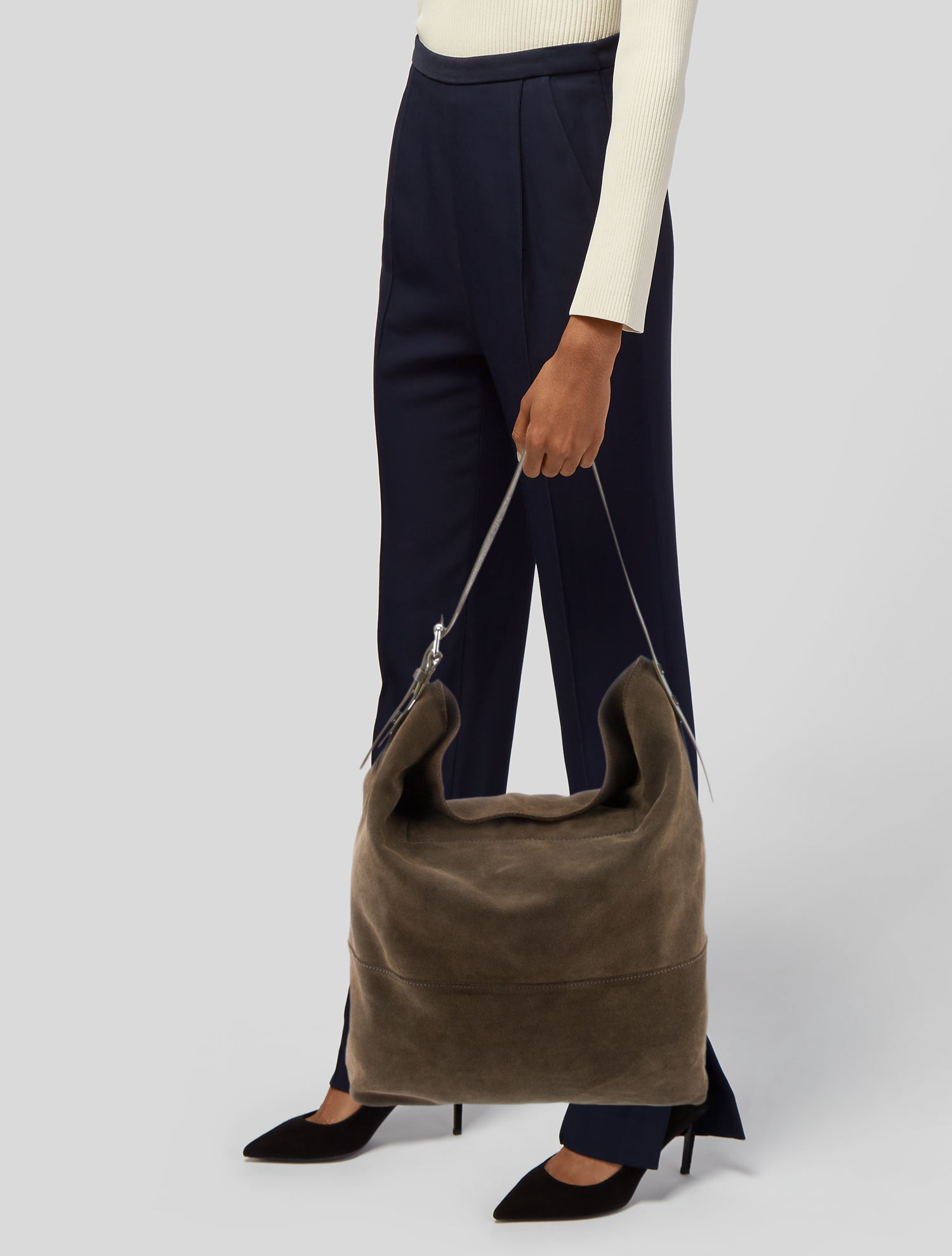 Barney's New York Suede Hobo
