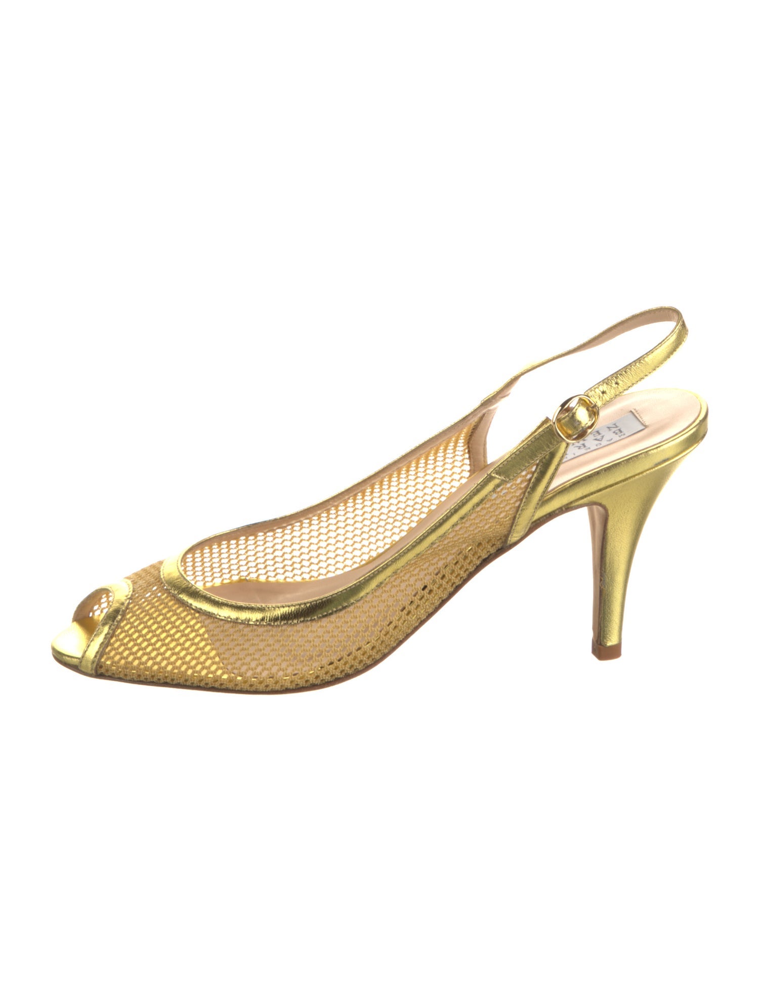 Barney's New York Leather Slingback Pumps