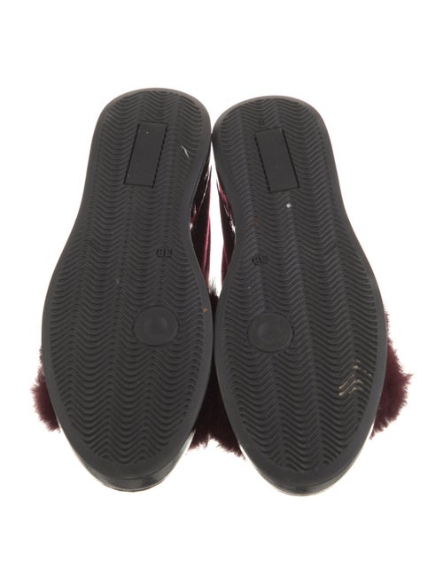 Barney's New York Velvet Printed Loafers