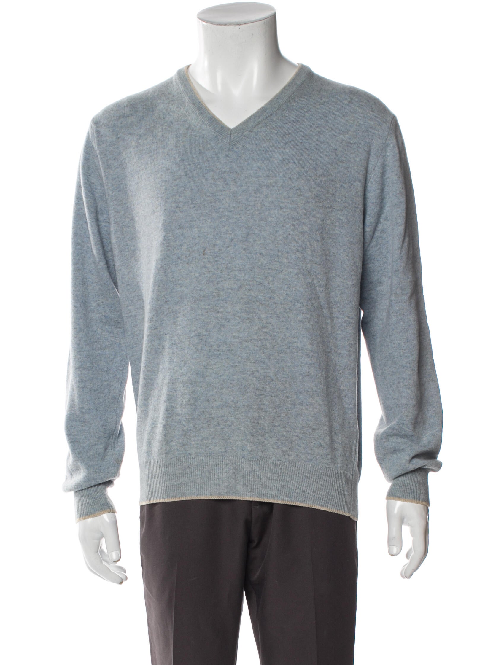 Barney's New York Wool V-Neck Pullover