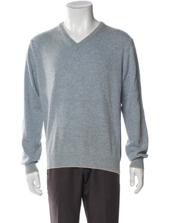 Barney's New York Wool V-Neck Pullover