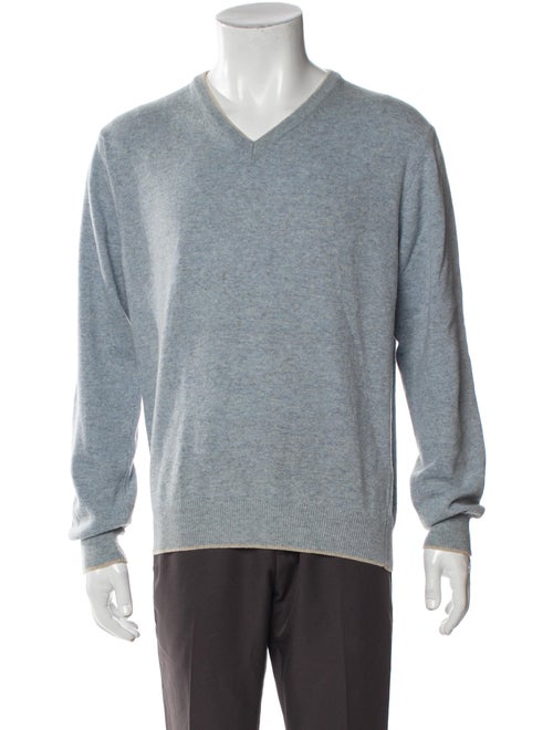 Barney's New York Wool V-Neck Pullover