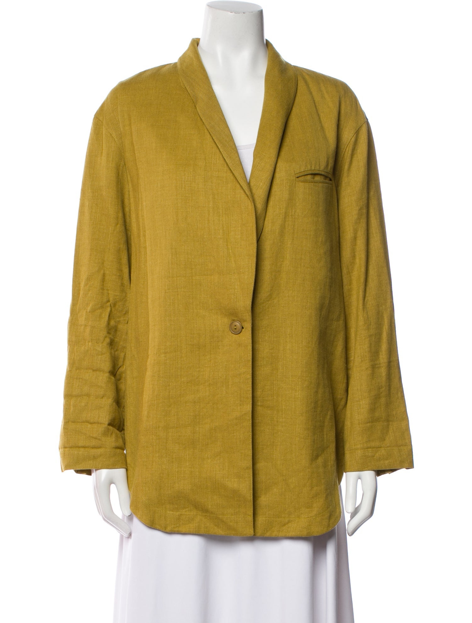 Barney's New York Linen Blazer