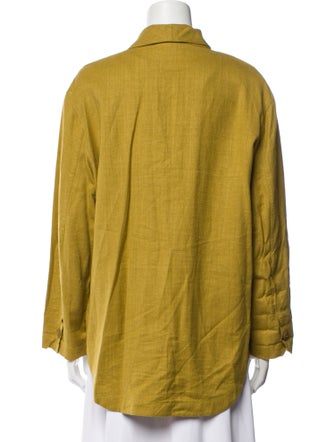 Barney's New York Linen Blazer