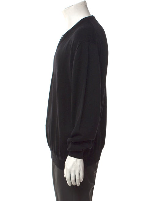 Barney's New York Merino Wool V-Neck Pullover