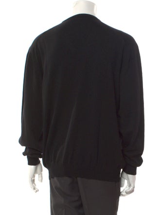 Barney's New York Merino Wool V-Neck Pullover