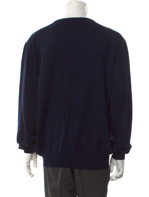Barney's New York Merino Wool V-Neck Pullover