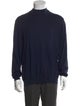Barney's New York Mock Neck Long Sleeve Pullover