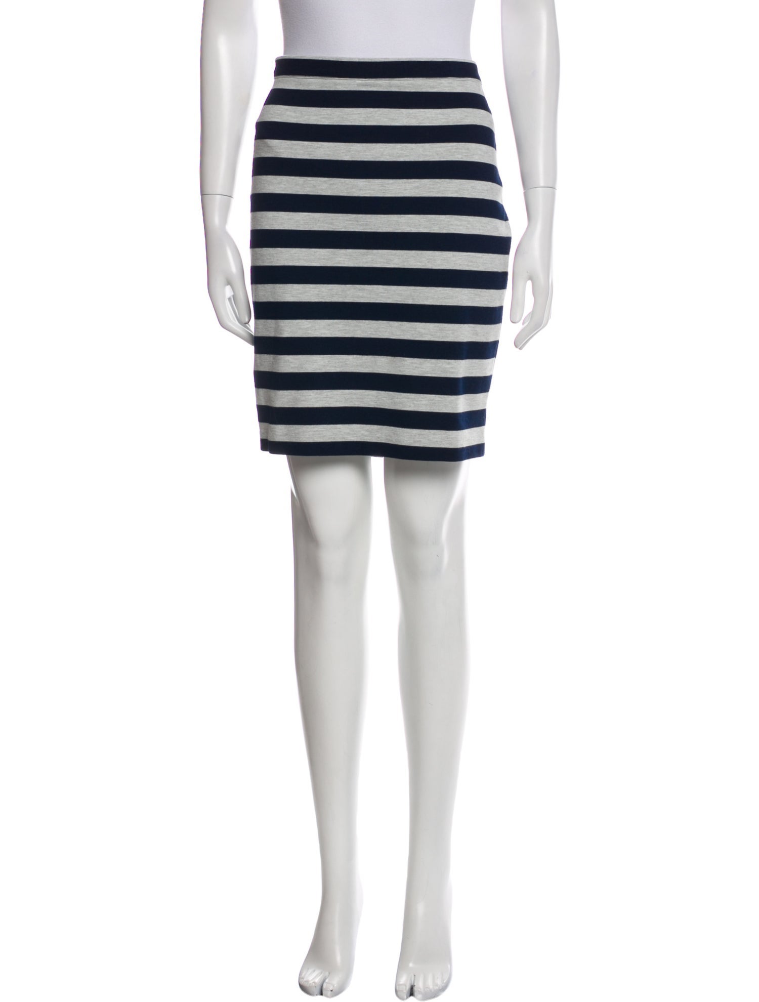 Barney's New York Striped Mini Skirt