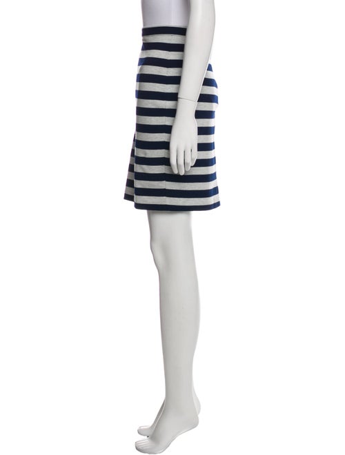 Barney's New York Striped Mini Skirt