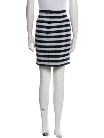 Barney's New York Striped Mini Skirt