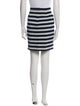 Barney's New York Striped Mini Skirt