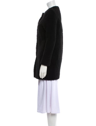 Barney's New York Lambskin Faux Fur Coat