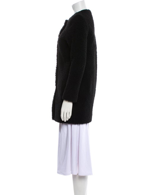 Barney's New York Lambskin Faux Fur Coat