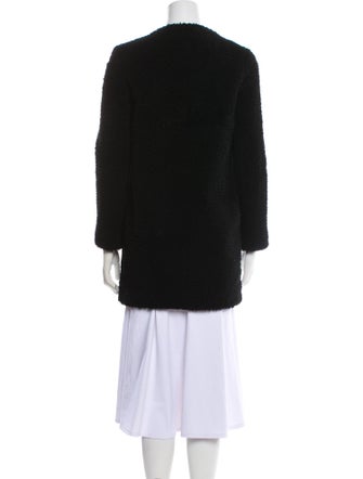 Barney's New York Lambskin Faux Fur Coat