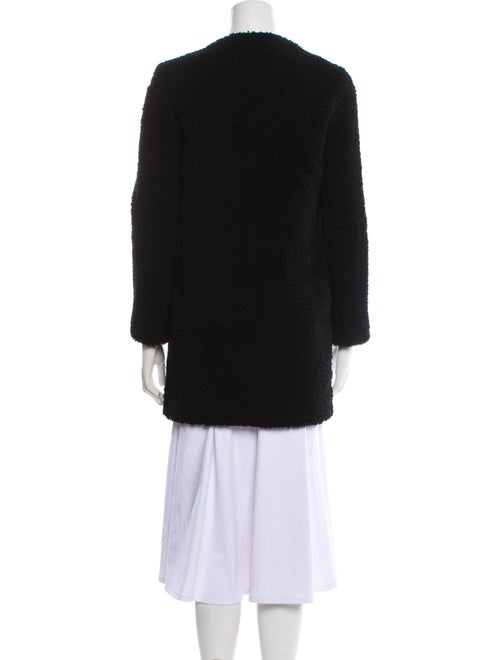 Barney's New York Lambskin Faux Fur Coat