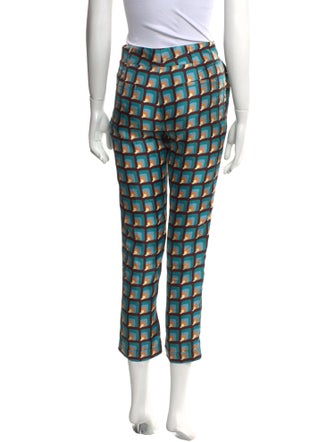 Barney's New York Silk Straight Leg Pants