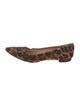 Barney's New York Ponyhair Animal Print Flats