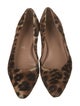 Barney's New York Ponyhair Animal Print Flats