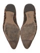 Barney's New York Ponyhair Animal Print Flats