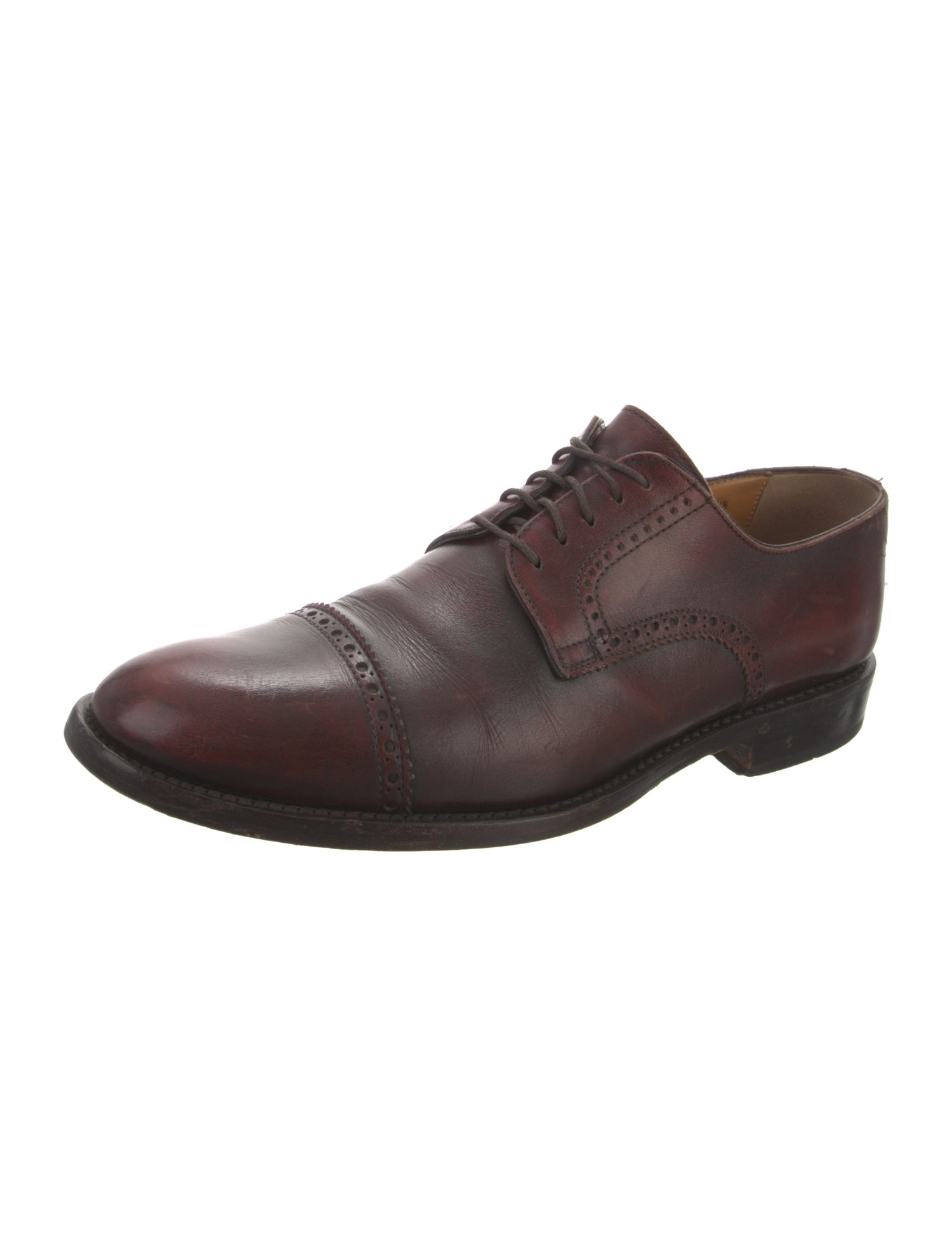 Barney's New York Leather Derby Shoes