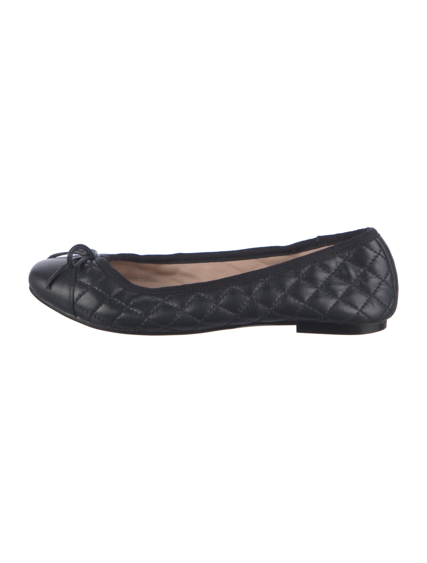 Barney's New York Leather Ballet Flats