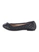 Barney's New York Leather Ballet Flats
