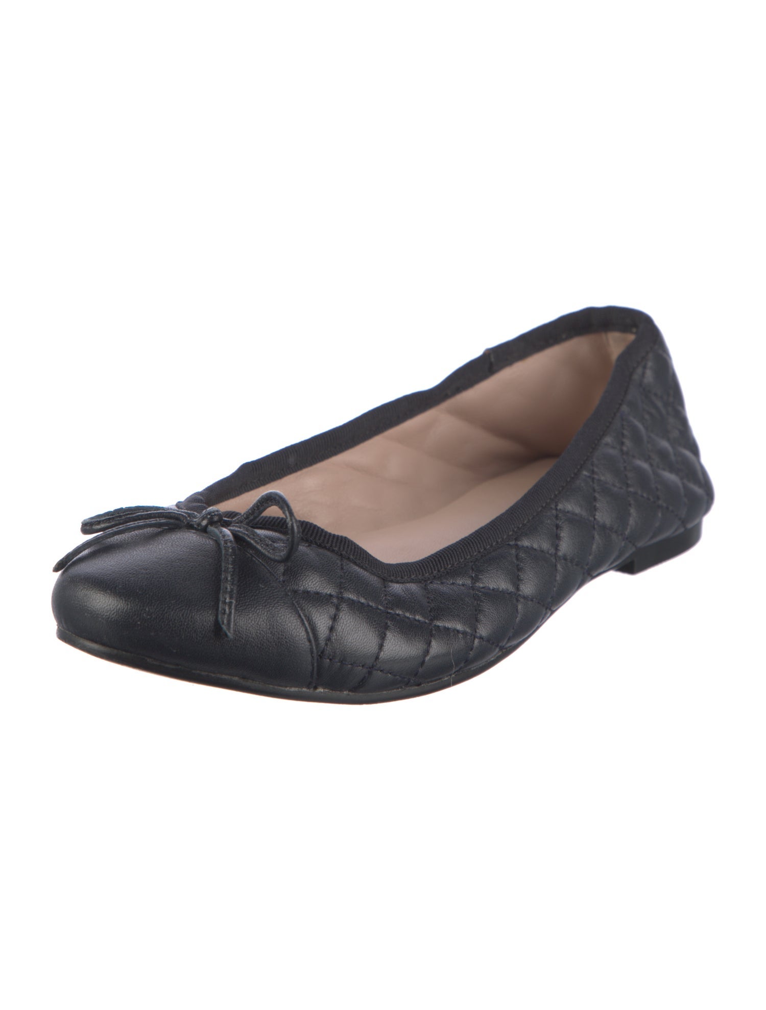 Barney's New York Leather Ballet Flats