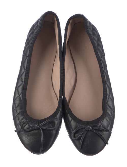 Barney's New York Leather Ballet Flats