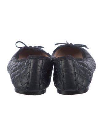 Barney's New York Leather Ballet Flats