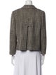 Barney's New York Virgin Wool Tweed Pattern Blazer