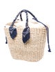 Barney's New York Raffia Bucket Bag