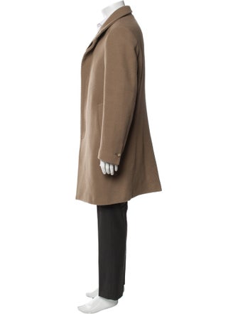 Barney's New York Wool Overcoat
